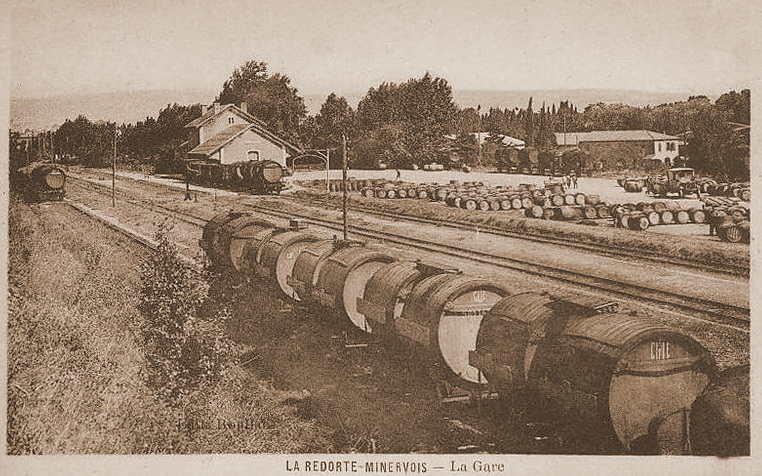 Agrandir l'image De la gare d'Azille à la gare de La Redorte