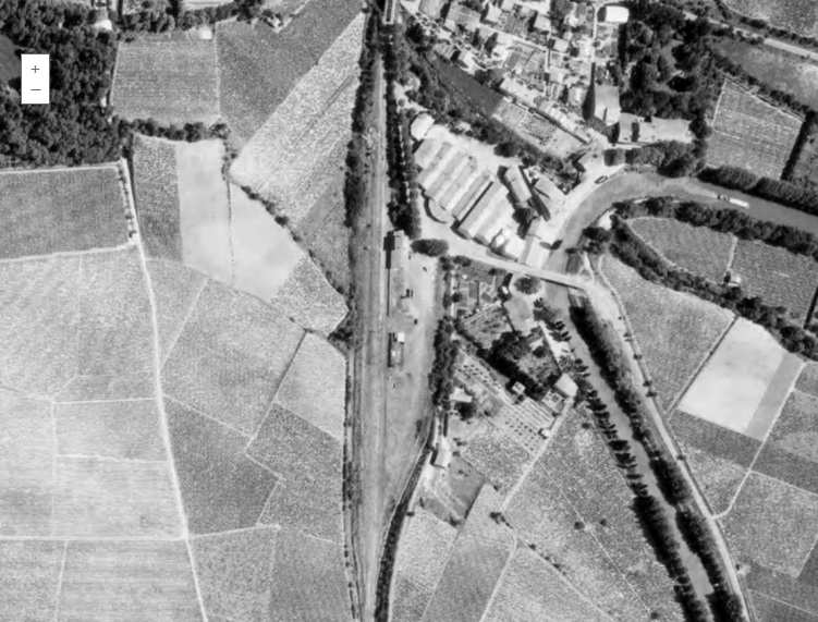Agrandir l'image De la gare d'Azille à la gare de La Redorte
