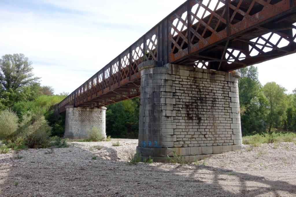 Agrandir l'image De la gare de Ribaute-les-Tavernes à la gare du Mas-de-Gardies