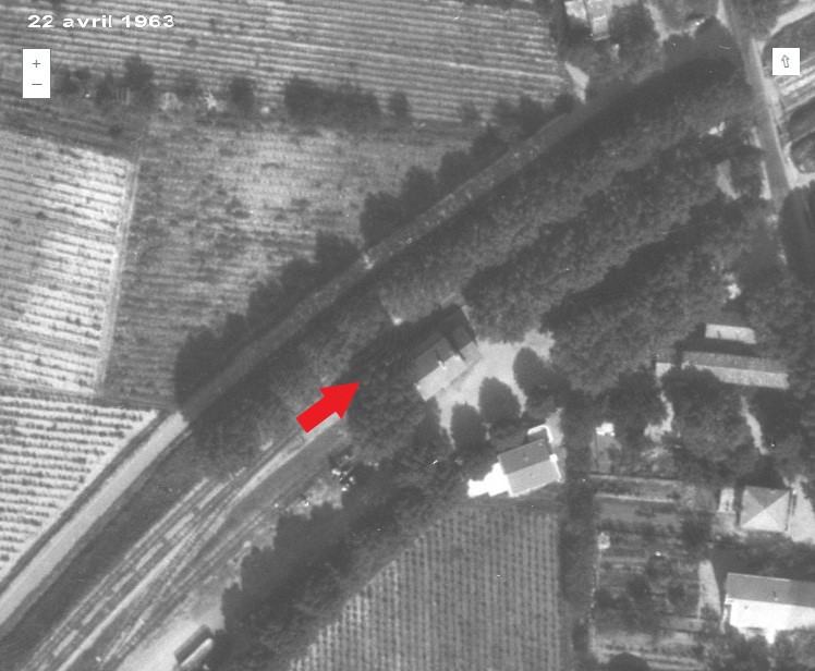 Agrandir l'image Emprise de la gare de Ribaute-les-Tavernes