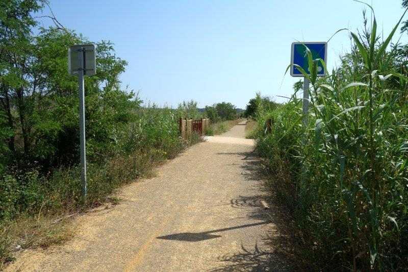 Agrandir l'image De la halte de la Grange Basse à la gare de Puisserguier
