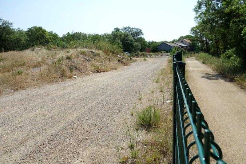Agrandir l'image De la halte de la Grange Basse à la gare de Puisserguier