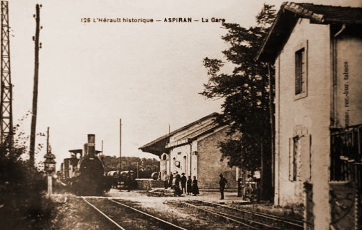Agrandir l'image De la halte d'Aspiran à la gare de Clermont-l'Hérault