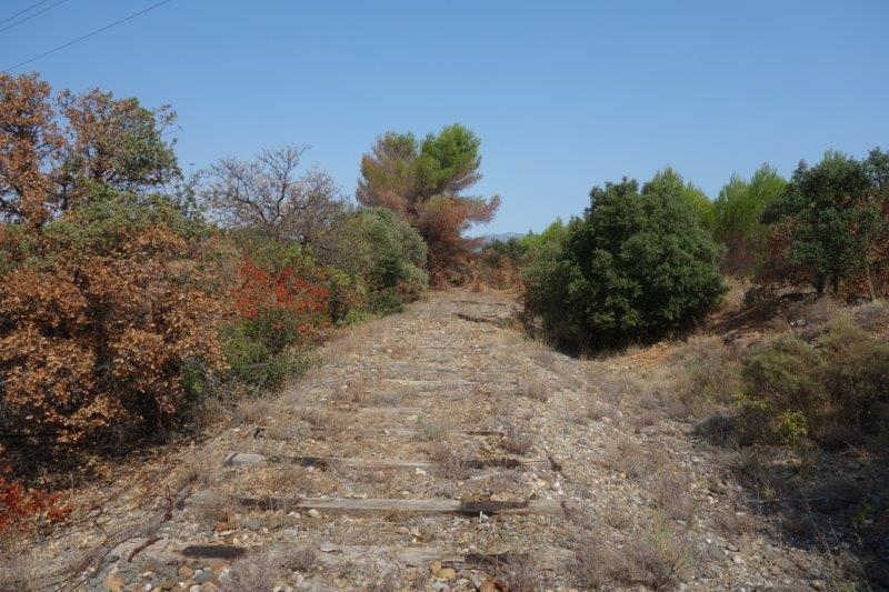 Agrandir l'image De la halte d'Aspiran à la gare de Clermont-l'Hérault