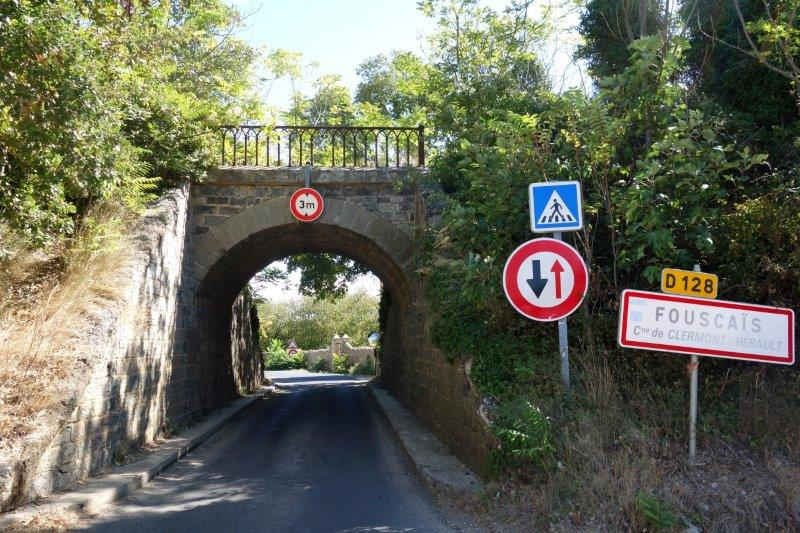 Agrandir l'image De la halte d'Aspiran à la gare de Clermont-l'Hérault