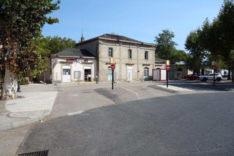 Agrandir l'image De la halte d'Aspiran à la gare de Clermont-l'Hérault