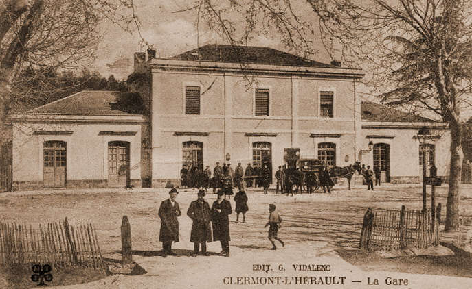 Agrandir l'image De la halte d'Aspiran à la gare de Clermont-l'Hérault