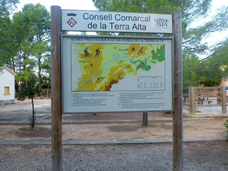 Antigua lnea de ferrocarril "La Puebla de Hijar - Alcaiz - Tortosa"