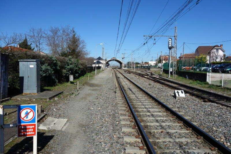 Agrandir l'image Emprise de la gare de Pamiers