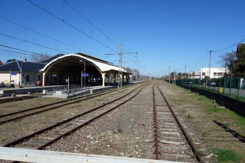 Agrandir l'image Emprise de la gare de Pamiers