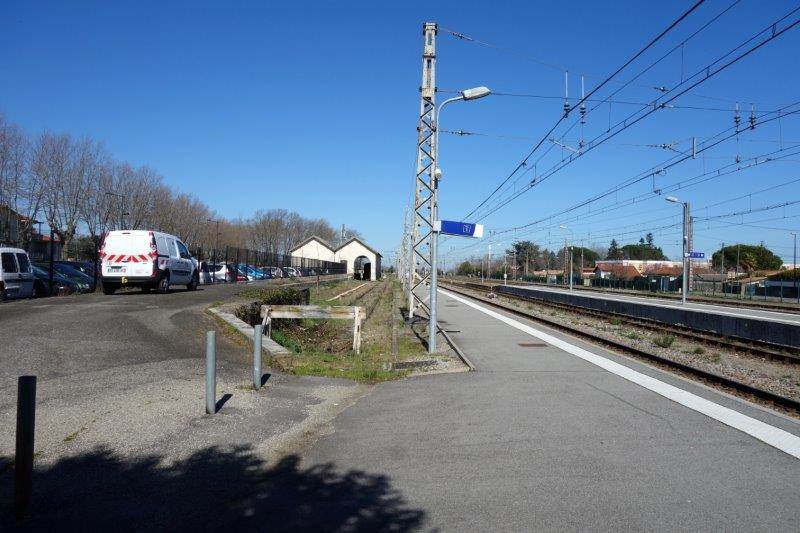 Agrandir l'image Emprise de la gare de Pamiers