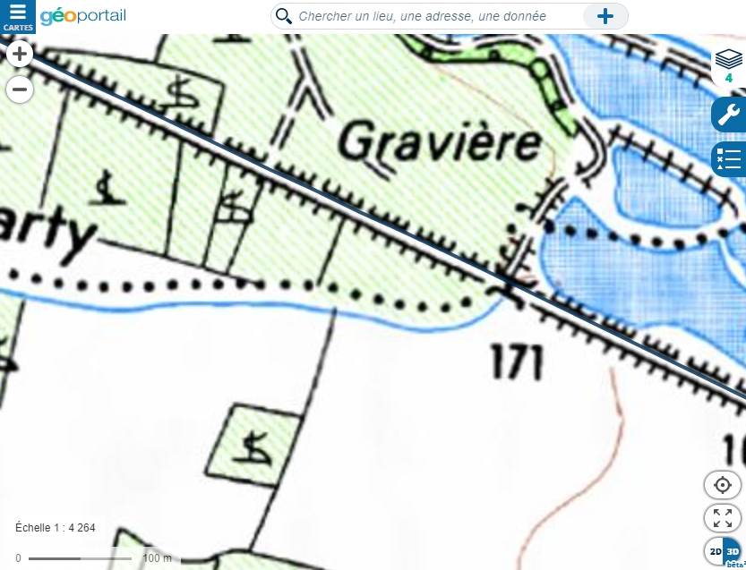 Agrandir l'image De la gare de Malviès-Lauraguel à la gare de Saint-Martin-de-Villeréglan
