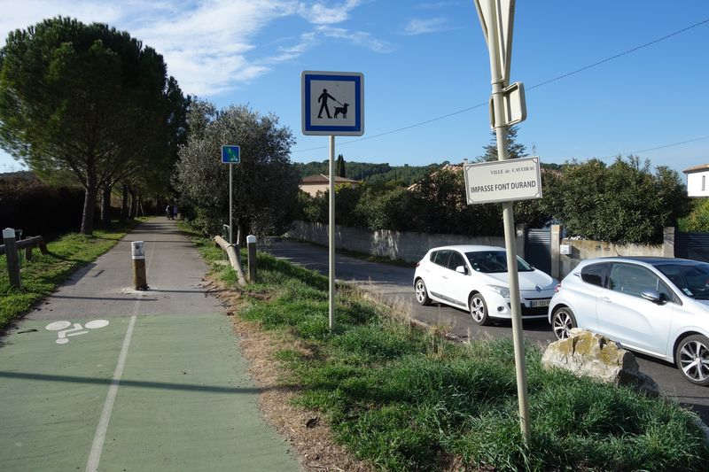 De la gare de Caveurac  la gare de Langlade