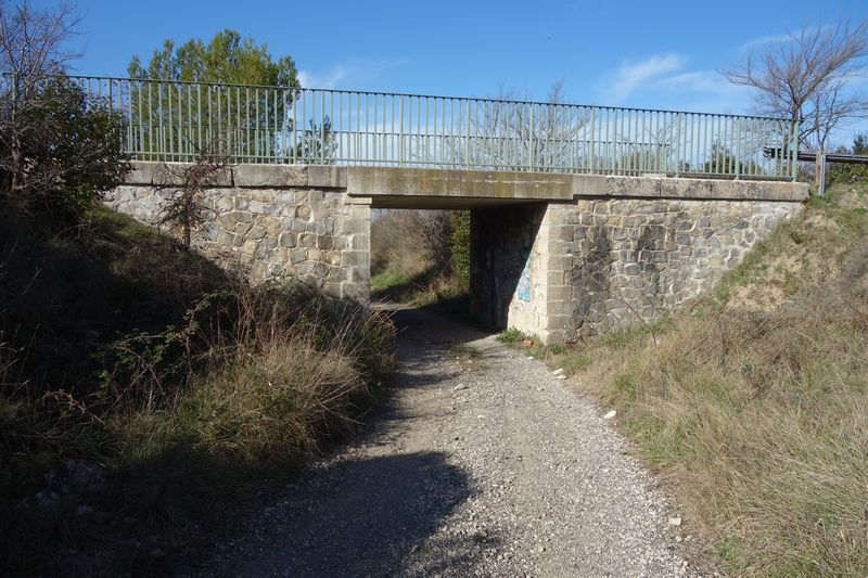 De la gare de Caveurac  la gare de Langlade