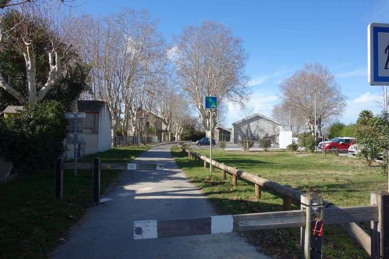 Emprise de la gare de Langlade