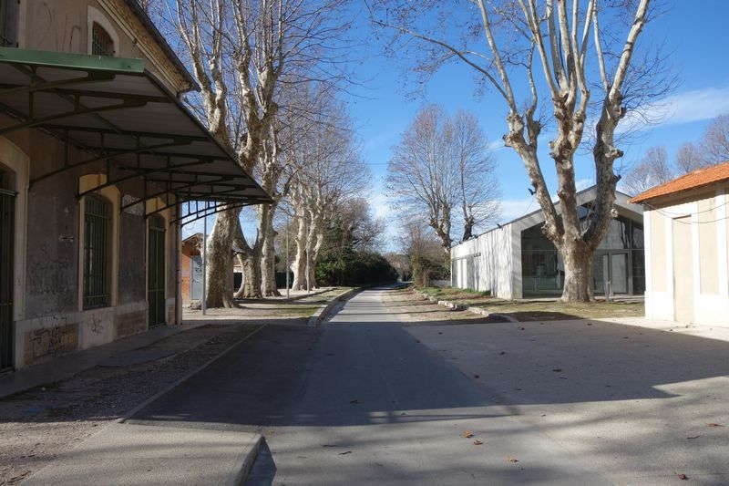 De la gare de Caveurac  la gare de Langlade