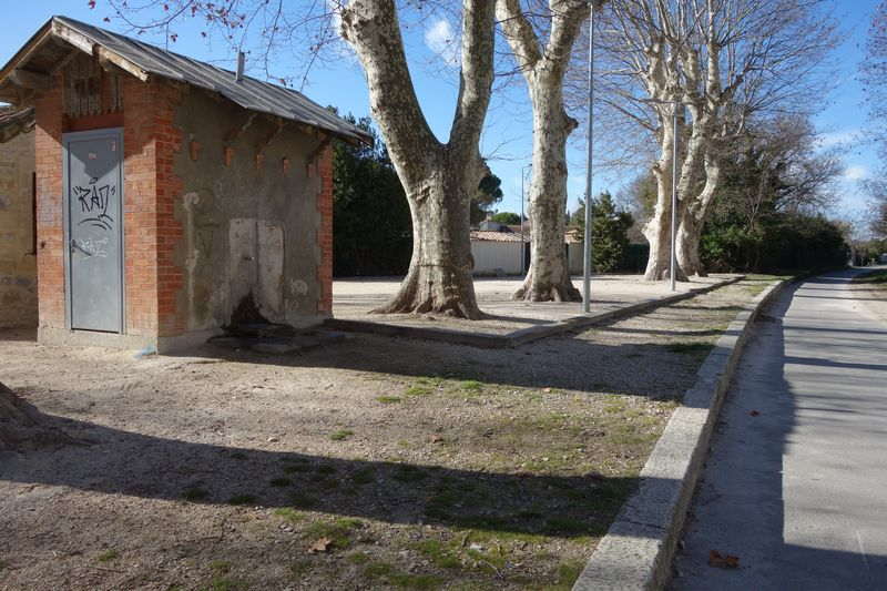 Emprise de la gare de Langlade