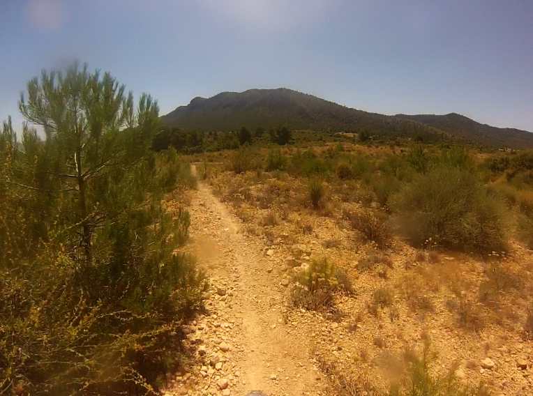 Agrandir l'image En direction du Collado del Monte de las Andaluzas
