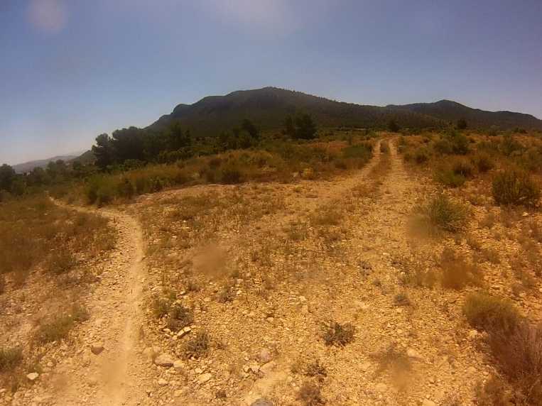 Agrandir l'image En direction du Collado del Monte de las Andaluzas