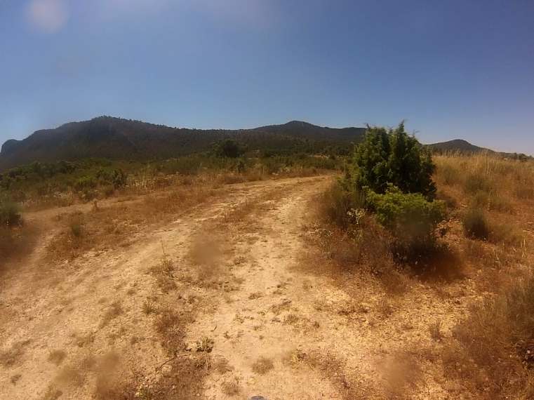 Agrandir l'image En direction du Collado del Monte de las Andaluzas