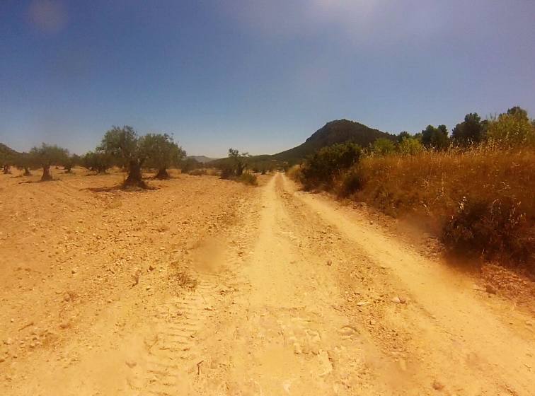 Agrandir l'image En direction du Collado del Monte de las Andaluzas